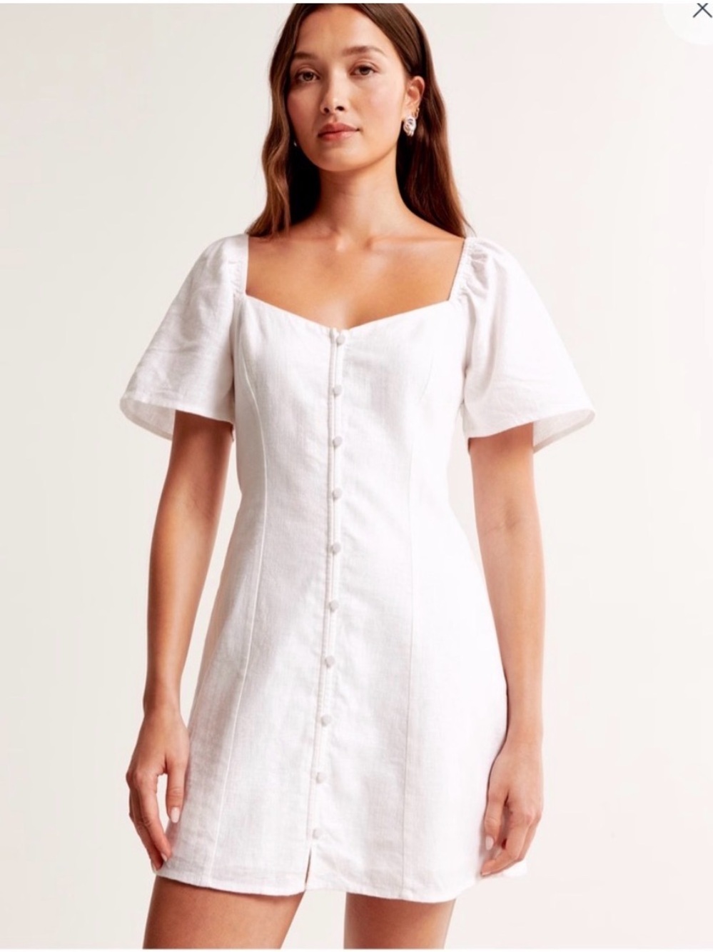 Abercrombie & Fitch White Dress